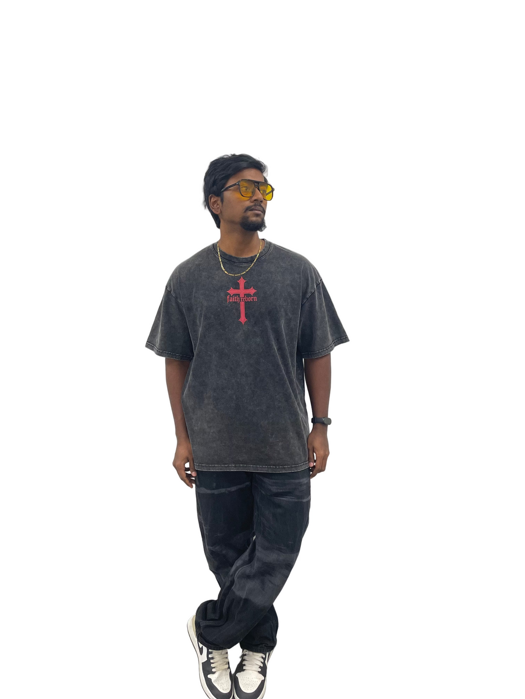 Discipline Over Sin – Snow-Washed Archangel Tee